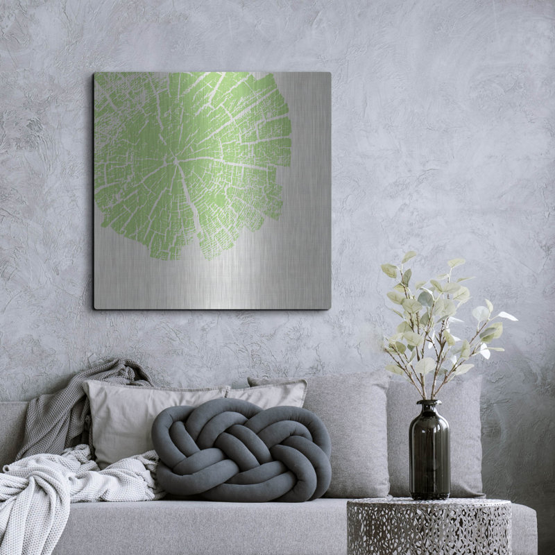 «Lime Slice» par Linda Woods, H 36 po x l 36 po