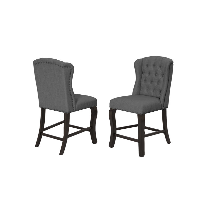 Sabin - Person Extendable Double Pedestal Dining Set, 7, Grey