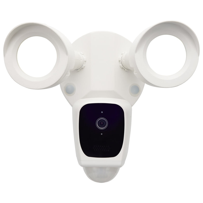 Projecteur d'extérieur de sécurité à DEL avec détecteur de mouvement Bullet Smart, White