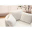 Chaise pivotante à 360 ° en tissu avec option de rangement ergonomique et coussin rembourré-118042289-118042296