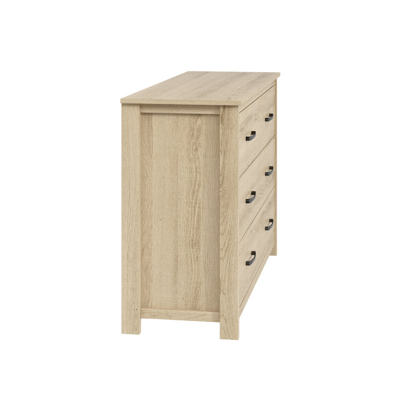 Commode 6 tiroirs Allysyn, Naturel