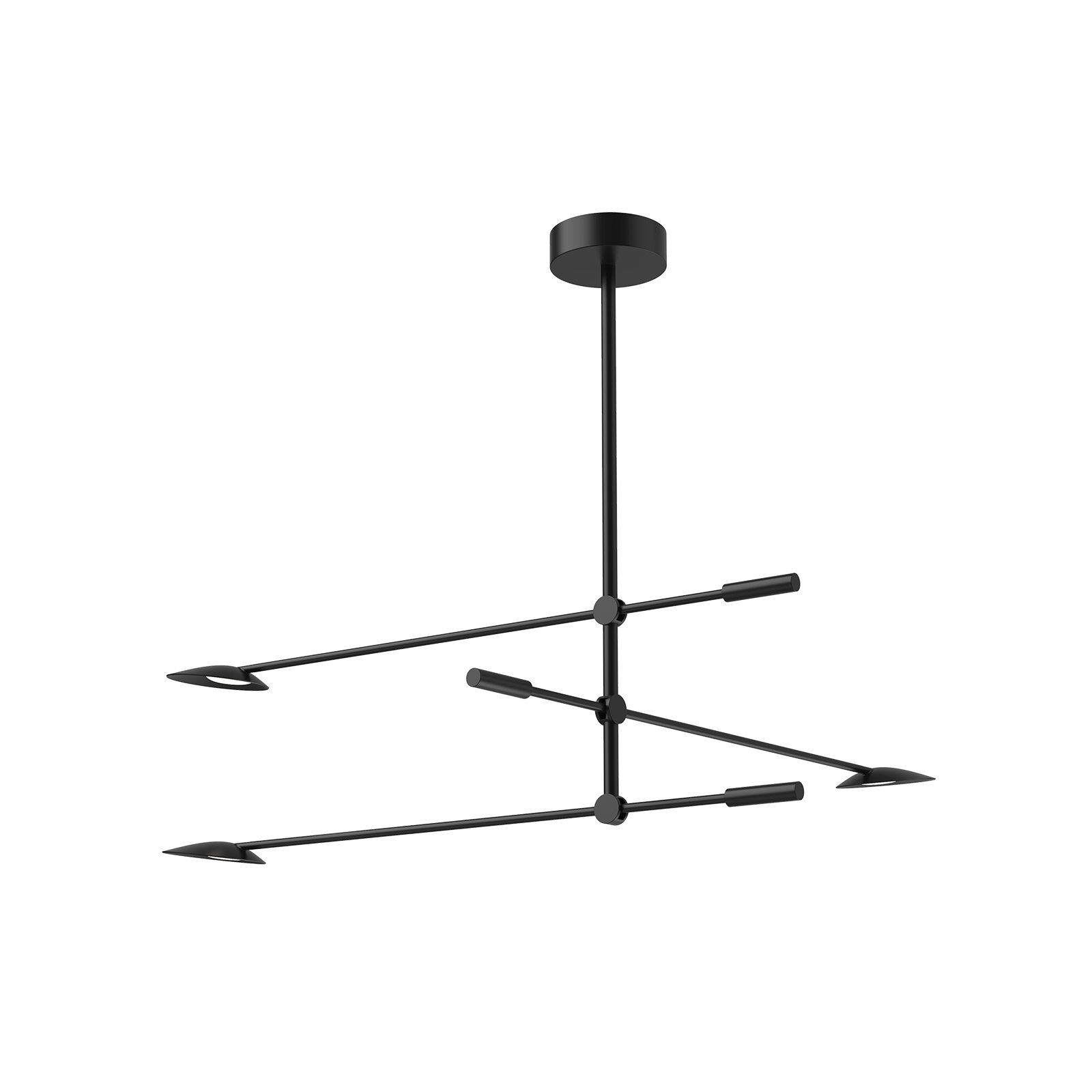 Rotaire 3 - Light Dimmable LED Sputnik Chandelier