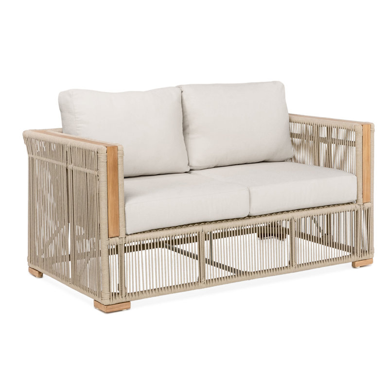 Campo Loveseat - Silver, Beige, Silver
