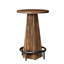 Table de bar - Panneau de fibres à densité moyenne - 1 pièce - Table de bar - Brun - Style rétro-133605551-133605552