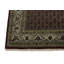 Tapis oriental brun en laine noué à la main Halimah