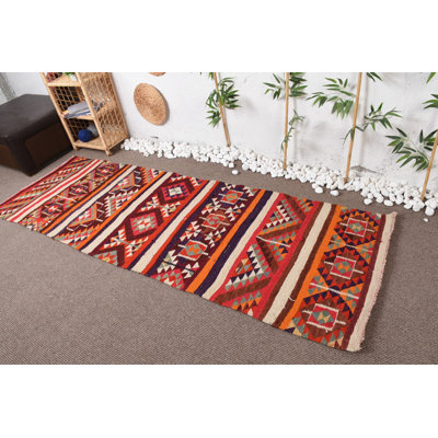 Hallway Rugs, Boho Rug, Vintage Rug, Turkish Rug, Kilim, Handwoven Rug, Pink Kitchen Rugs