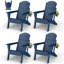 Ensemble de 4 chaises Adirondack pliantes-1050472138