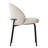 9 - Piece Modern Dining Set With 79" Oval Pedestal Table & 8 Upholstered Curved-Back Chairs-959022857