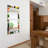 Rock Star I Rectangular Beveled Mirror on Free Floating Printed Tempered Art Glass-1643914229