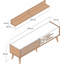 Keikei Unfinished TV Stand-99234397