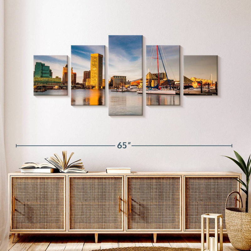 Baltimore, 24" H x 55" W
