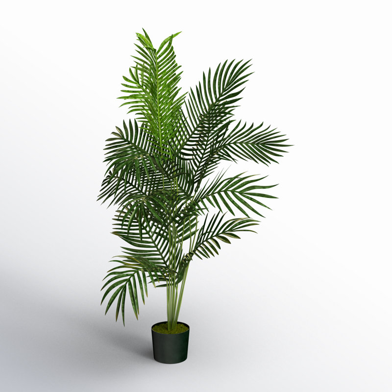 Thisbe 60'' Faux Palm Tree in Pot