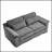 74 Inch Cloud Corduroy Loveseat Sofa, Modern Comfortable 2-Seater For Living Room And Small Spaces-714897735