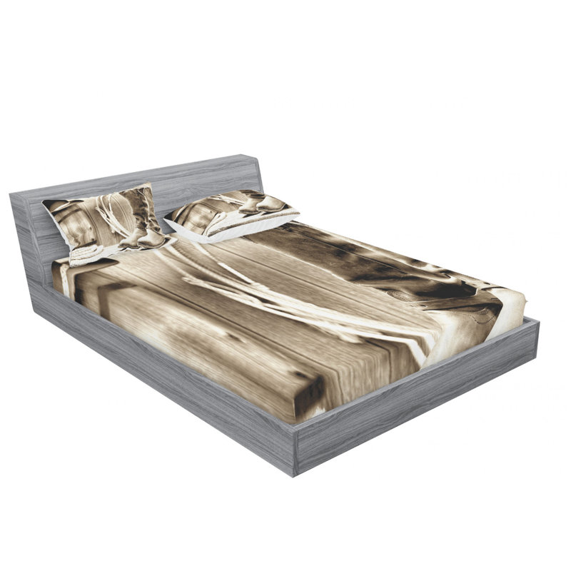 Microfiber Sheet Set, Queen Sheet Set + Fitted Sheet + 2 Pillowcases