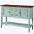 Bleu antique / brun est en rupture de stock