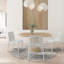 Ensemble de 2 chaises d'appoint de salle à manger d'extérieur Modern-982522257