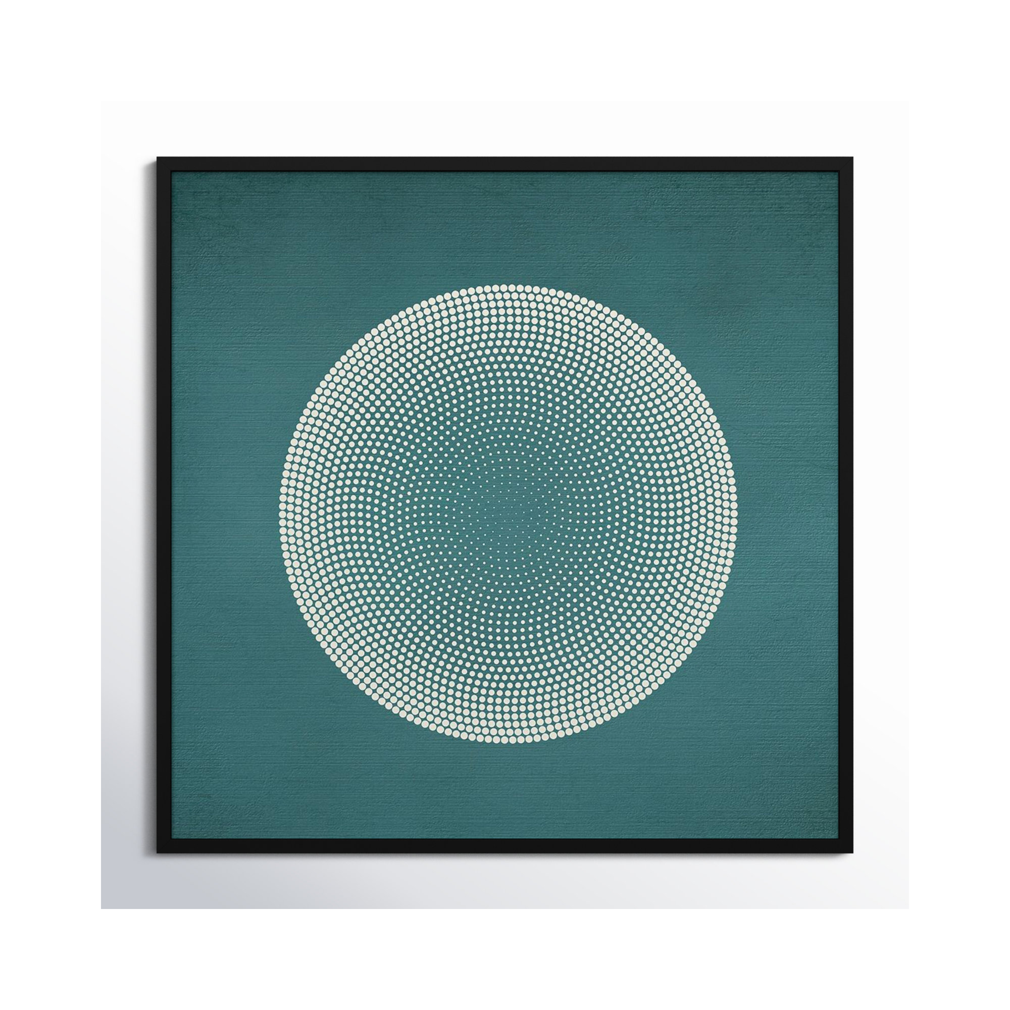Circles by Incado, Black, 41" H x 41" W x 1" D