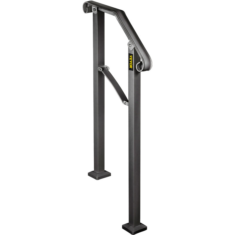 Main courante, Noir mat, H 38,5 po x l 28 po x P 3,8 po