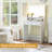Vanity Desk With Mirror And Lights, Dressing Table With Large Drawer, 2 Level Storage Dresser & 3 Lighting Modes Adjustable Brightness, Suitable For Bedroom-129810302