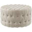 Repose-pieds rond 31,5 po HOMcom (y compris le repose-pieds)