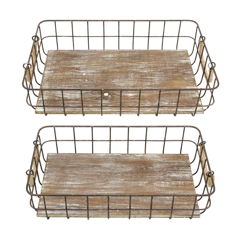 Gracie Oaks Decorative Basket