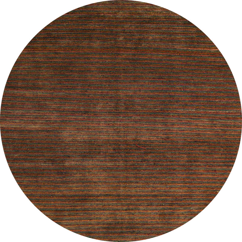 Abstract Indoor Rug, Round 5'