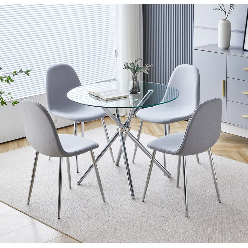 Beeching 4 - Person Dining Set