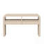 Console rétro avec 2 grands tiroirs, conception étroite pour le hall d'entrée et le salon, rangement et présentation efficaces-762405319