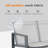 4-piece Outdoor Patio Conversation Set With Aluminum Frame, PVC-coated polyester Seating, And Spc Wood-look Coffee Table