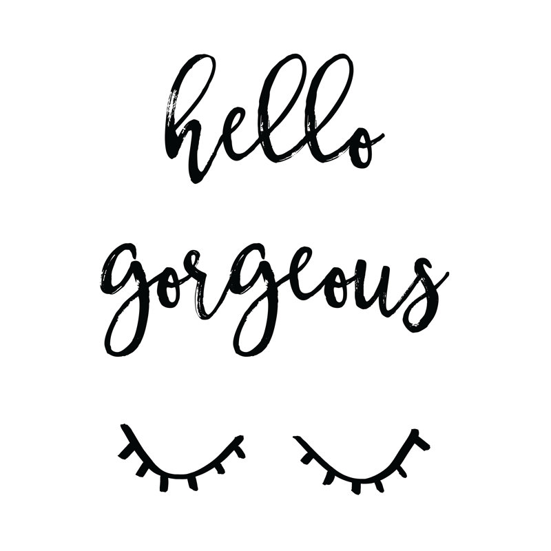 Eye Lash Gorgeous 1 Piece Wrapped Canvas Wall Art, 122cm H x 122cm W x 3.8cm D