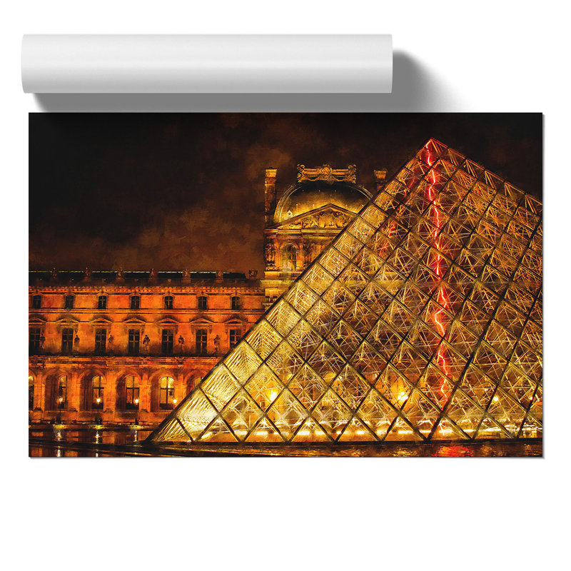 The Louvre In Paris Vol.2 - No Frame Print, 30cm H x 42cm W x 0.1cm D