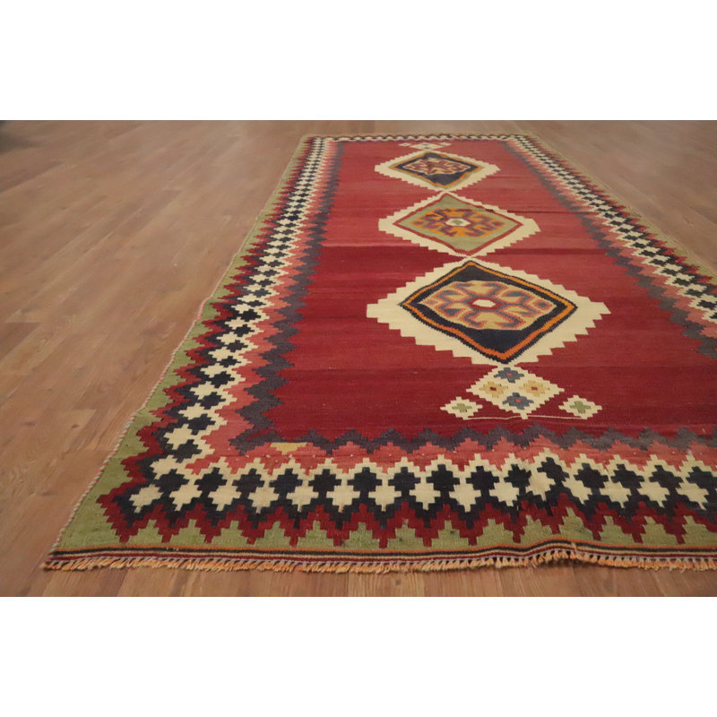 Tapis de couloir oriental kilim