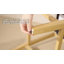 Tabouret de comptoir rembourré en rotin avec structure en bois massif (ensemble de 4)-958693423-958693420