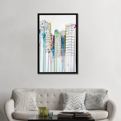 "Hold Your Breath" by Marc Allante Painting Print on Wrapped Canvas
