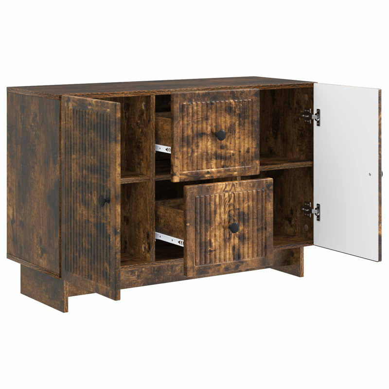 89cm Sideboard, Smoked Oak