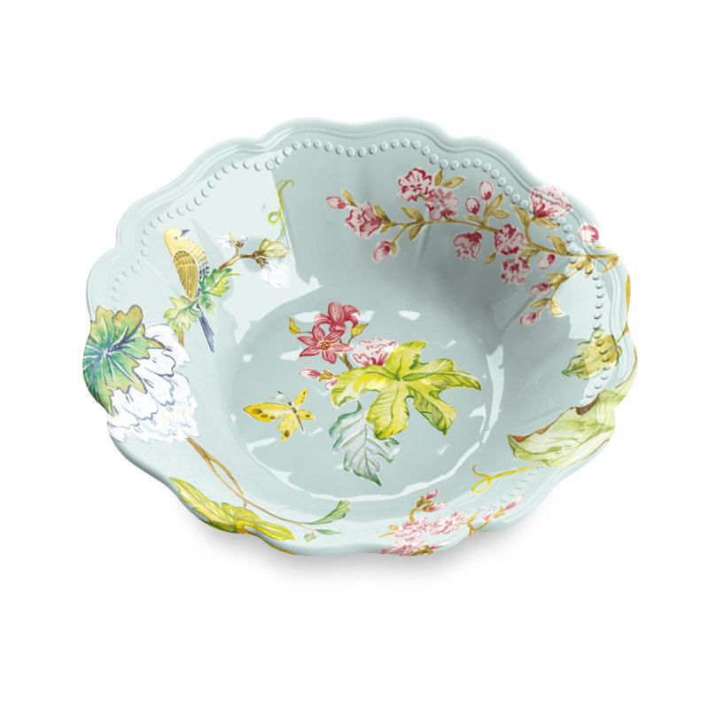 Verre à vin 22 oz. Bol à salade Spring Chinoiserie