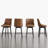 Swivel Upholstered Counter Stool-2038817378