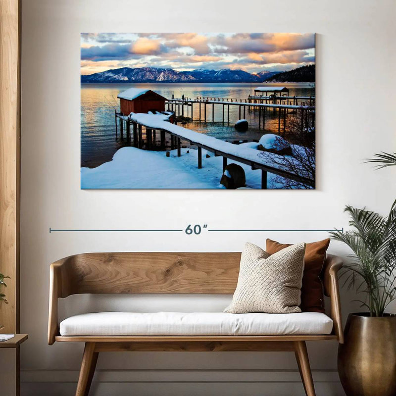 Jetées Alvord Lake Tahoe, H 32 po x l 48 po