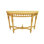 Demilune 47'' W Solid Wood Console Table