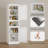 Metal Narrow Shelf Storage Cabinet for Bathroom Kitchen Living Room-685886292