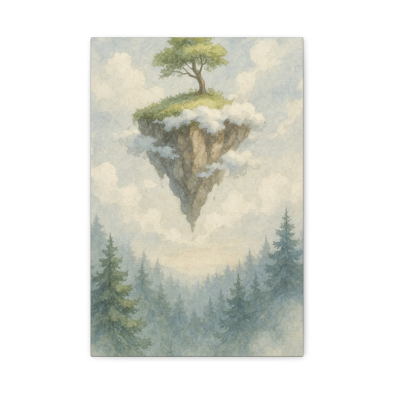 Aaroon Single Picture Frame Print on Canvas, 45.72 cm H x 30.48 cm W