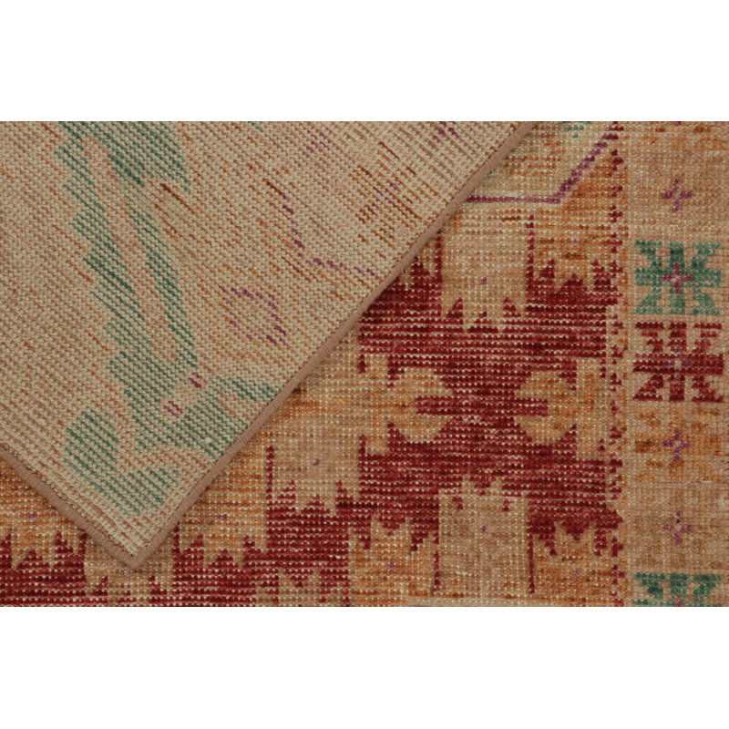 One-of-a-Kind 3' X 8' Hand Knotted Area Rug