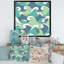 Vagues abstraites - reproduction sur toile-67466343-67466367