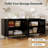 Modern TV Stand For 65" TV, Entertainment Center With Storage Cabinets & Adjustable Shelves, Wood Media Console Table For Living Room & Bedroom-638124515