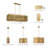 Greenwich 6 - Light Dimmable Drum Chandelier