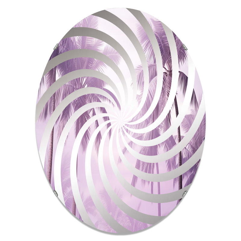 Miroir mural oval, 35,4 po x 23,6 po