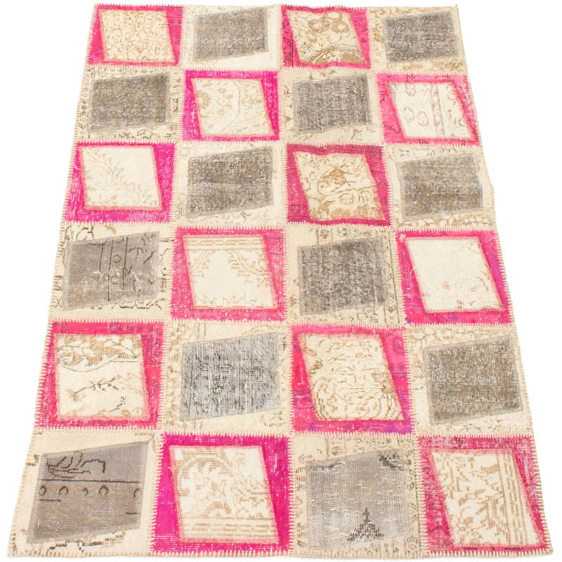 Tapis de zone crème crème 11 pi 9 po x 7 pi en laine de couleur crème one-of-kind transition handwoven à tissage plat Koblowska