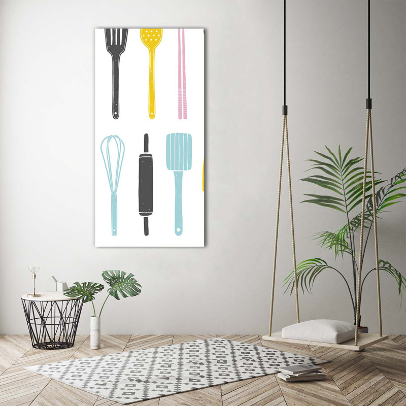 Kitchen Tools - Wrapped Canvas Print