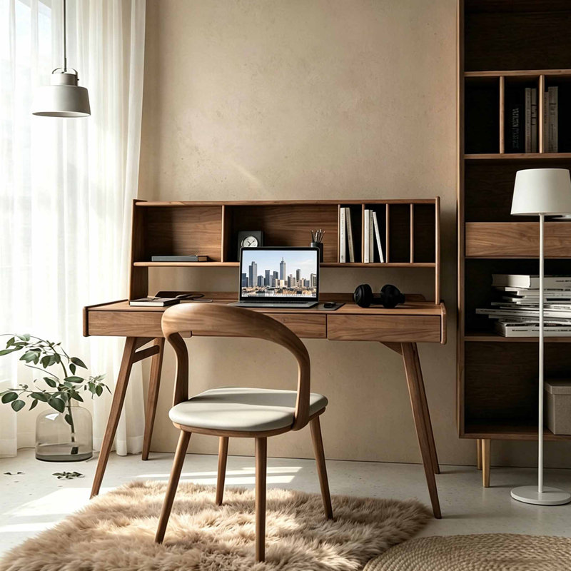 American style minimalist practical desk