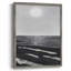 «Silver Shoreline II», reproduction encadrée - bois massif-210123502